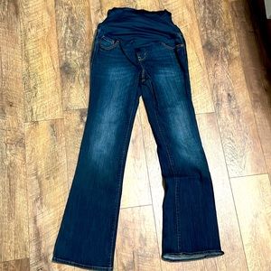 Old Navy Bootcut Maternity Jeans, size 6